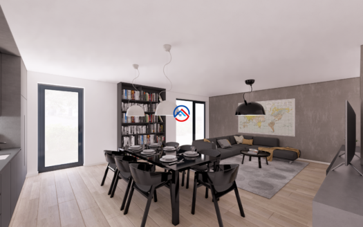 Prodej bytu B1A 1kk se zahradou a terasou, Brodek u Přerova