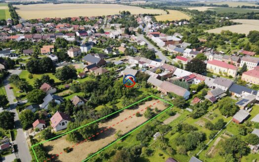 Prodej stavebního pozemku 1299 m2,  Doloplazy u Olomouce